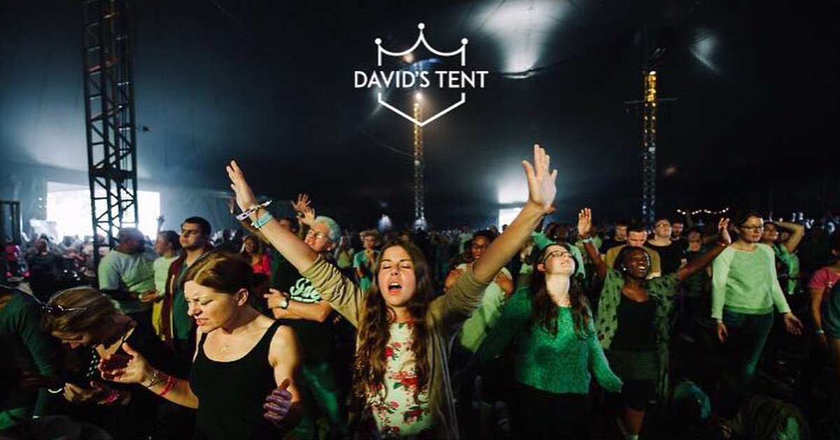 A View From This Years David's Tent Event