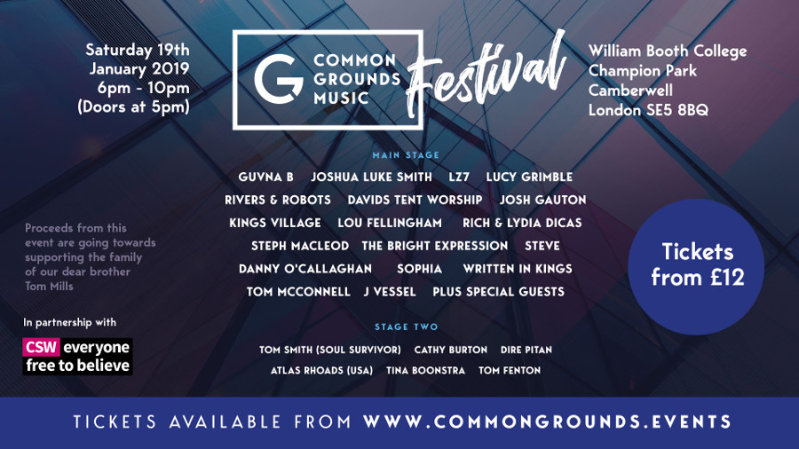 Common Grounds Mini UK Festival Expands To New Venue, Featuring Guvna B, LZ7, Lou Fellingham, Tom Smith & More