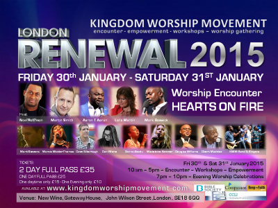 Kingdom Worship Movement's London Renewal With Noel Robinson, Martin Smith & Lara Martin