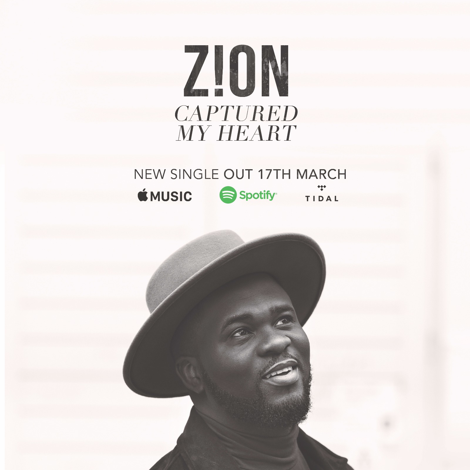 BBC Introducing Artist Zion Announces New Single 'Captured My Heart'