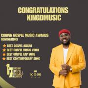 Kingdmusic Earns Four Nominations at the 17th SABC Crown Gospel Music Awards