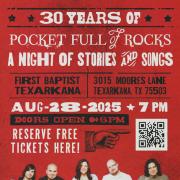 Pocket Full of Rocks Returns to Texarkana for 30th Anniversary Reunion