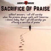 UK Worship Leader Andrew Gonoude Releases 'Sacrifice of Praise (Without Answers)'