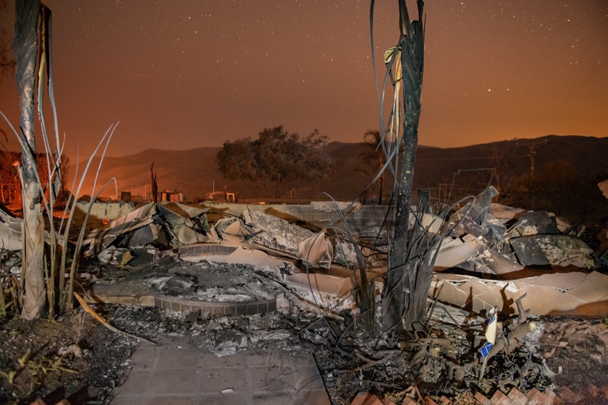 GoFundMe Page Setup To Support Brenton Brown After Family Home Destroyed By Californian Wildfires