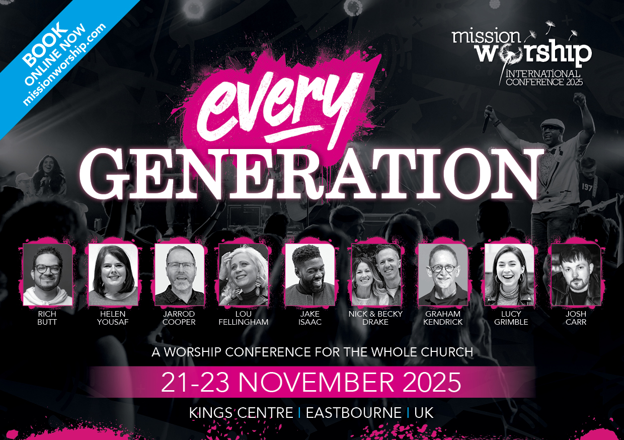 Kingsway CLC Trust Announce The Upcoming Mission Worship Conference Ft. Jarrod Cooper, Graham Kendrick, Lou Fellingham, Nick & Becky Drake, Jake Isaac, Helen Yousaf, Lucy Grimble