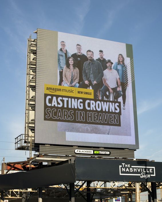 Casting Crowns Breaks Streaming Record for a Christian Song at Amazon Music with 'Scars in Heaven'