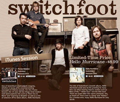 Switchfoot Release The iTunes Sessions & Announce New US Tour