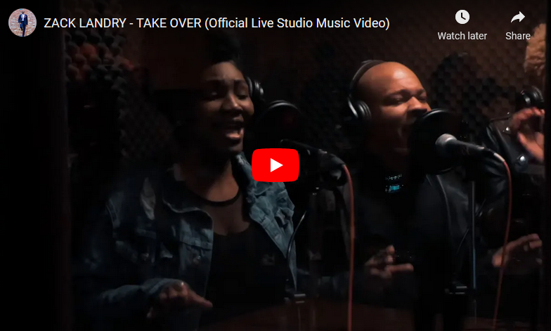 ZACK LANDRY -  TAKE OVER (Official Live Studio Music Video)