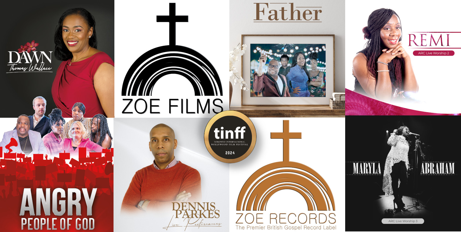 Zoe Films UK and Zoe Records UK Receive 12 Nominations at the 2024 Toronto International Nollywood Film Festival